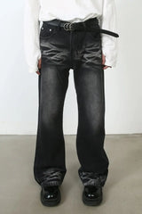 Men's Mid Rise Jeans with Pockets - Trendsi - Flyclothing LLC