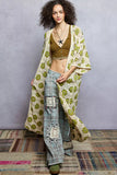 POL Open Front Floral Crochet Longline Cardigan - Trendsi - Flyclothing LLC