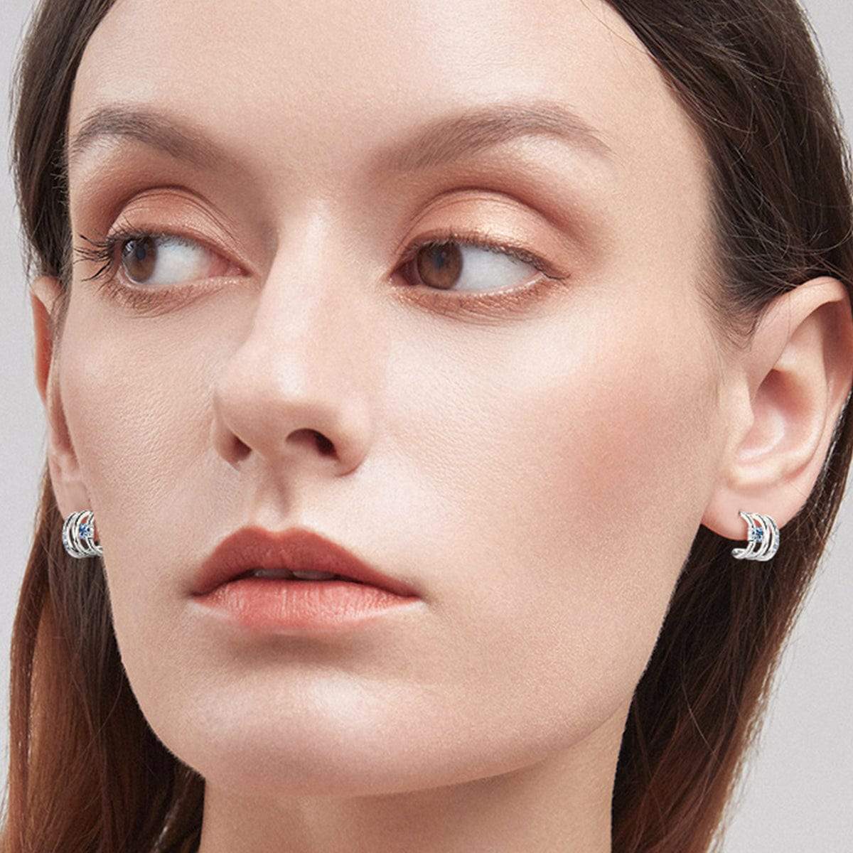 Moissanite 925 Sterling Silver Earrings - Trendsi - Flyclothing LLC
