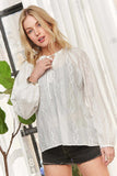 ADORA Cotton Peasant Top - Trendsi - Flyclothing LLC