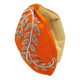 Beaded Leaf Cluster Knot Burnout Headband - Madeline Love - Flyclothing LLC