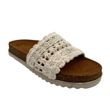 Beatty Sandals in White - Naughty Monkey - Flyclothing LLC