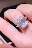 5 Carat Moissanite 925 Sterling Silver Ring - Trendsi