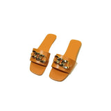 Open Toe Flats Sandals - Trendsi