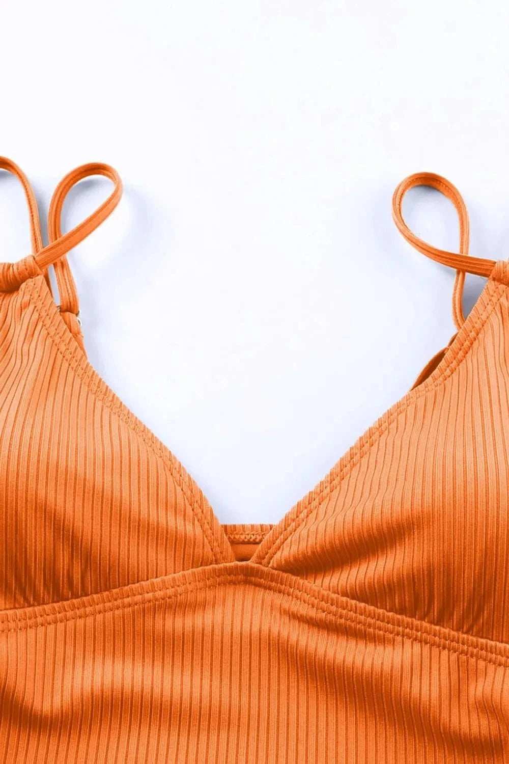 Drawstring Plunge One-Piece Swimwear - Trendsi - Flyclothing LLC