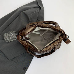 PU Leather Detachable Strap Crossbody Bag - Trendsi