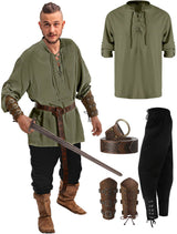 Halloween Men's Renaissance Costume - My Store - Flyclothing LLC