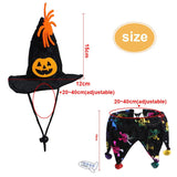 Halloween Collar Children Witch Hat Pet Dog Cat Funny Party Cospl - My Store - Flyclothing LLC