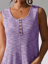 Full Size Button Front Romper with Pockets Plus Size - Trendsi - Flyclothing LLC