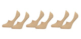 TITTIMITTI® Men’s 98% Organic Cotton No-Show Socks — 3-Pack, Silicone Heel Grip