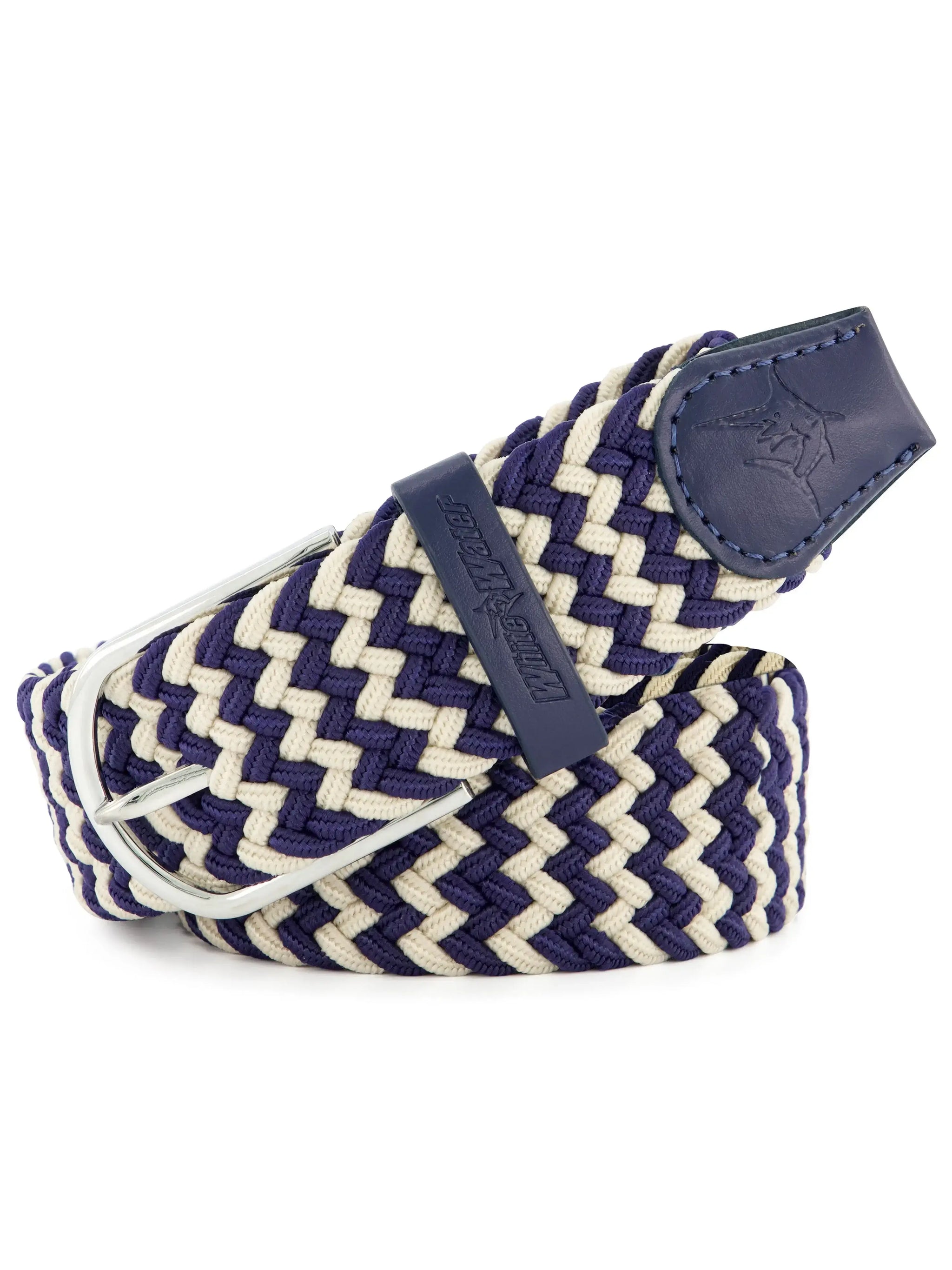Waterline Braided Belt - White Water Life - Flyclothing LLC