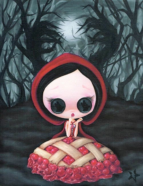 Black Market Art Company Better To Eat You With Print
