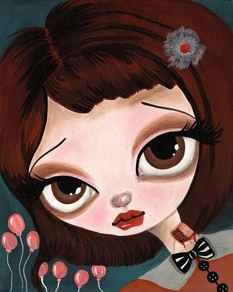 Black Market Art Company Bettie Print - Black Market Art Company - Flyclothing LLC