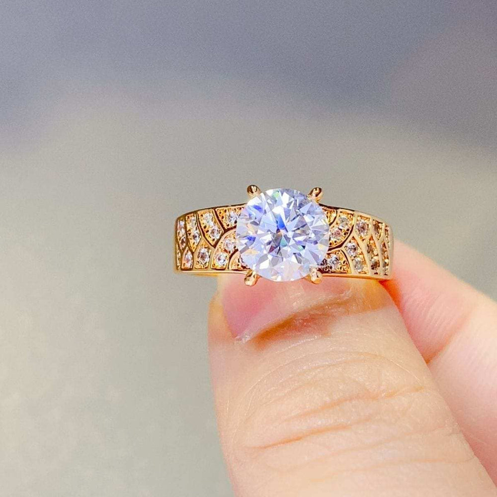 1.5 Carat 925 Sterling Silver Moissanite Ring - Trendsi - Flyclothing LLC