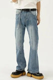 Raw Hem Jeans with Pockets - Trendsi