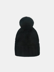 Roll Rim Cable-Knit Hat - Trendsi