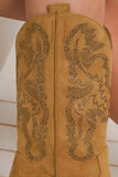 Beast Fashion Rhinestone Detail Point Toe Boots - Trendsi