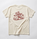 GREATEST DAY IN RACING TEE - CREAM - LITTLE RAD THINGS - Flyclothing LLC