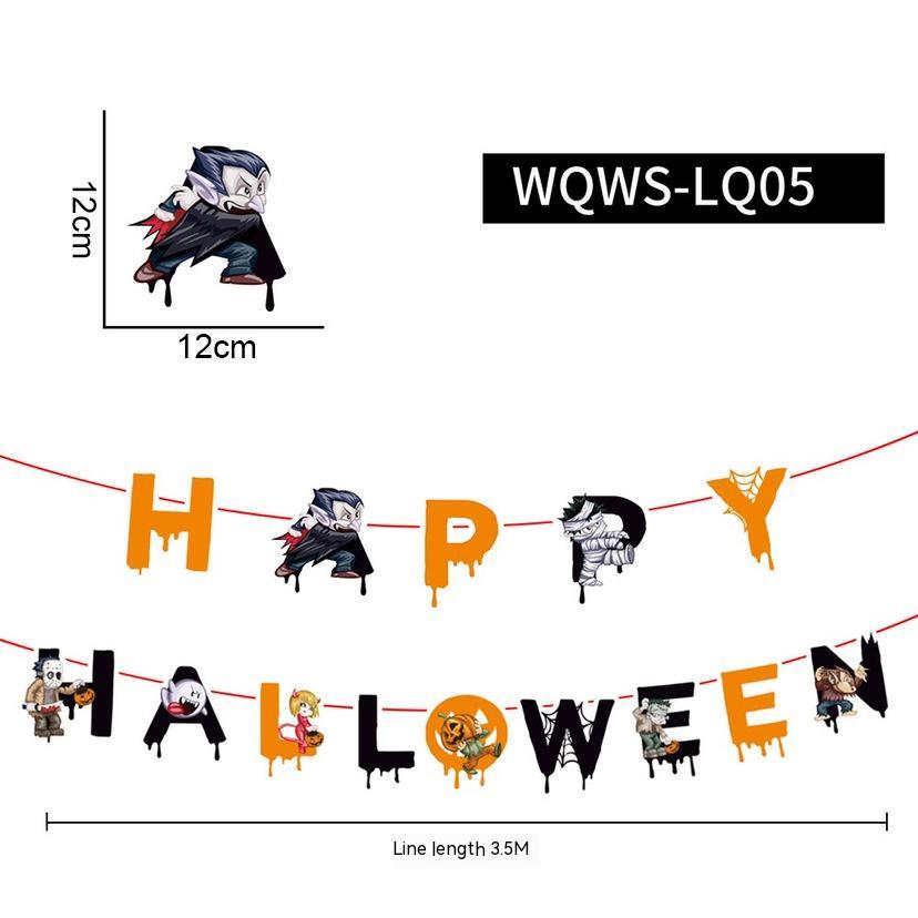 Halloween Banner Decorations Party Decoration - My Store - Flyclothing LLC