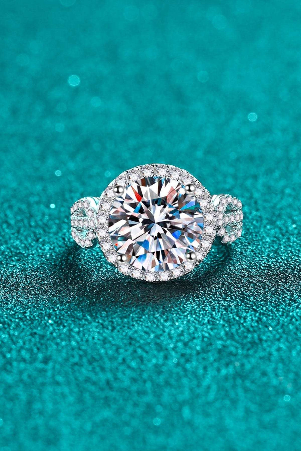 5 Carat Moissanite 925 Sterling Silver Ring - Trendsi - Flyclothing LLC