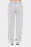 Mono B Elastic Waist Fleece Pants with Pockets - Trendsi - Flyclothing LLC