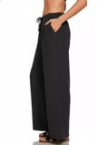 Zenana Woven Airflow Drawstring Pants - Trendsi - Flyclothing LLC