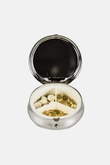 Nicole Lee USA Print Metallic Circular Small Pill Case - Trendsi - Flyclothing LLC