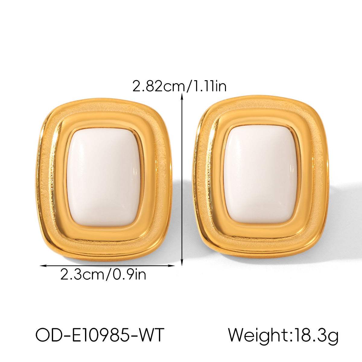 Vintage Personalized Non-fading Titanium Steel Earrings For Women - My Store - Flyclothing LLC