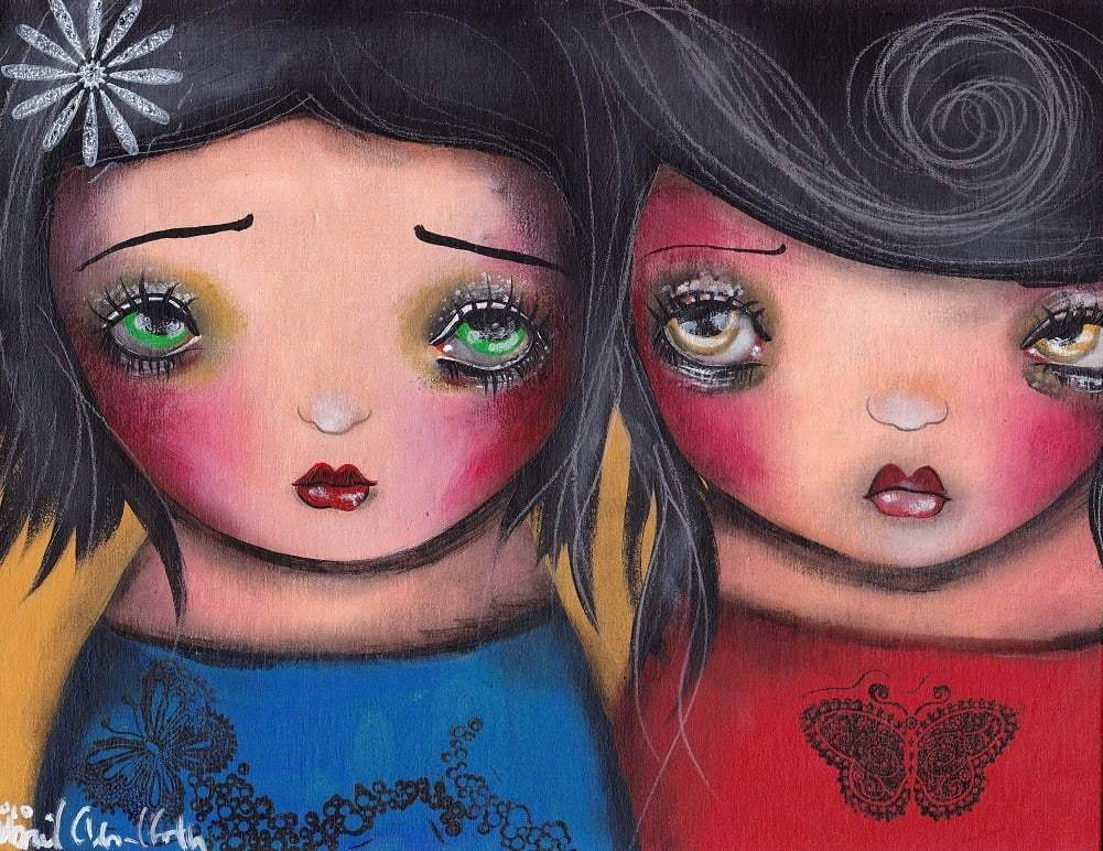 Black Market Art Company BFF Print - Black Market Art Company - Flyclothing LLC