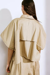 IT'S PERFECT TIMING WOVEN TOP - Flying Tomato - Flyclothing LLC
