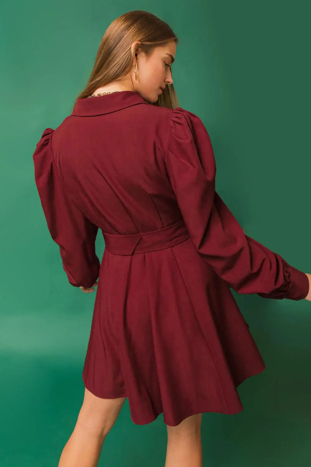 WRAPPED UP IN LOVE MINI DRESS - Flying Tomato - Flyclothing LLC