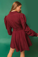 WRAPPED UP IN LOVE MINI DRESS - Flying Tomato - Flyclothing LLC