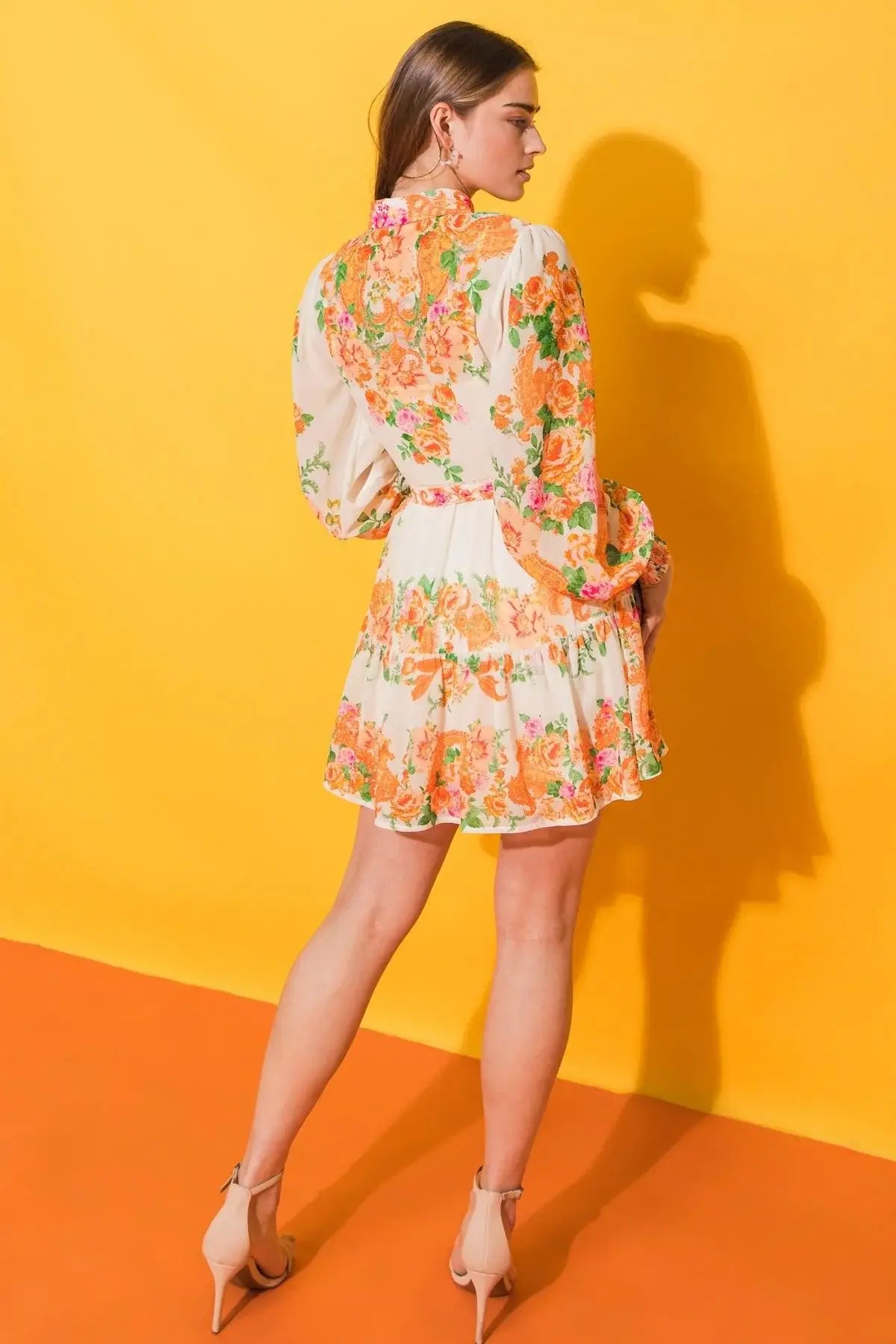 FURTHERST THING WOVEN MINI DRESS - Flying Tomato - Flyclothing LLC