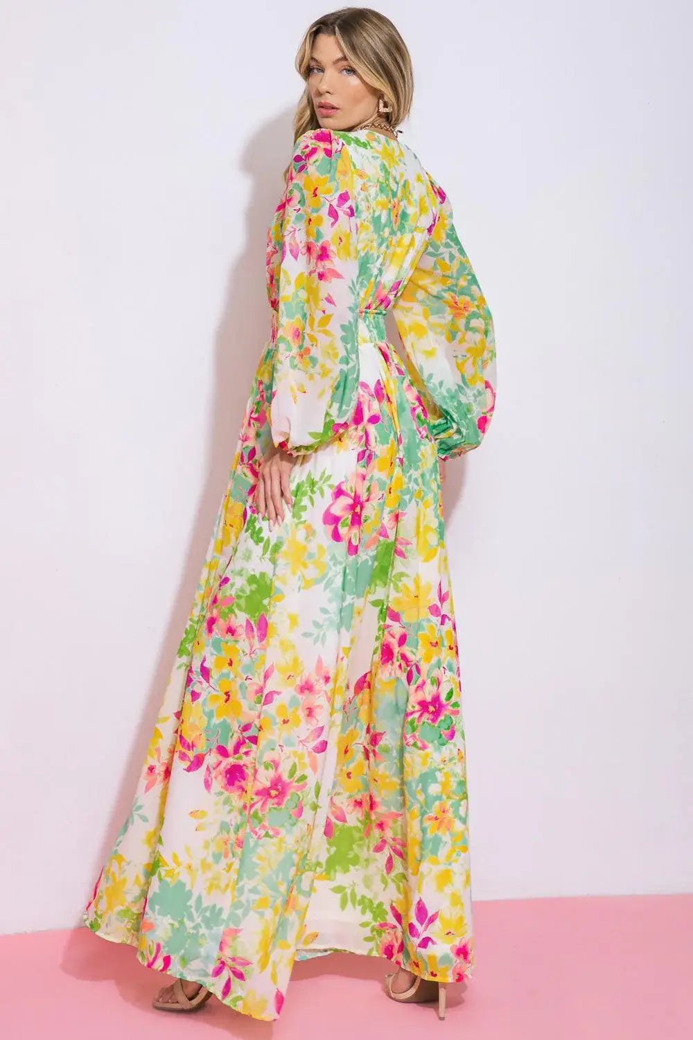 I AIN'T WORRIED WOVEN MAXI DRESS - Flying Tomato - Flyclothing LLC