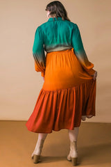 SHOW STOPPER WOVEN MIDI DRESS - Flying Tomato - Flyclothing LLC