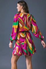 KEEP ON MOVING WOVEN MINI DRESS - Flying Tomato - Flyclothing LLC