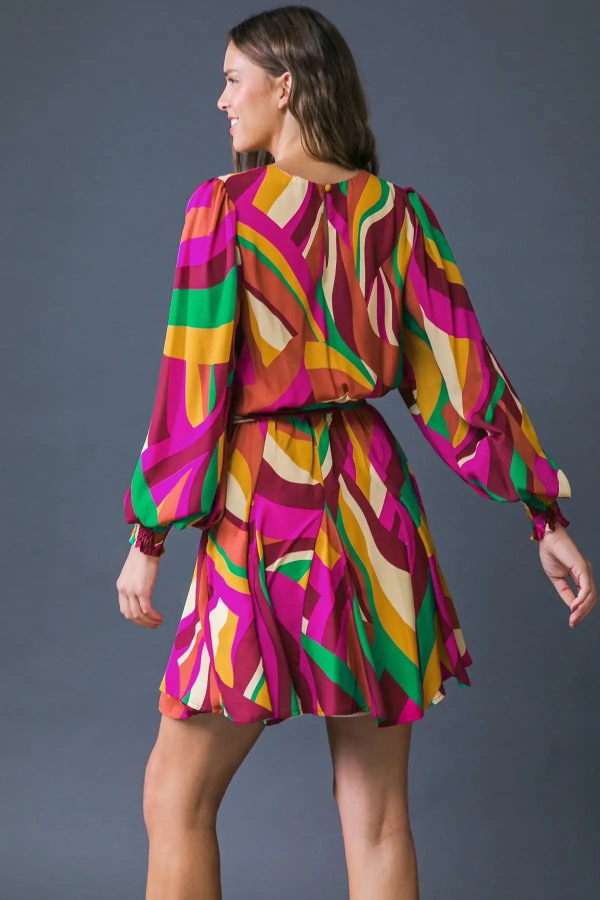 KEEP ON MOVING WOVEN MINI DRESS - Flying Tomato - Flyclothing LLC