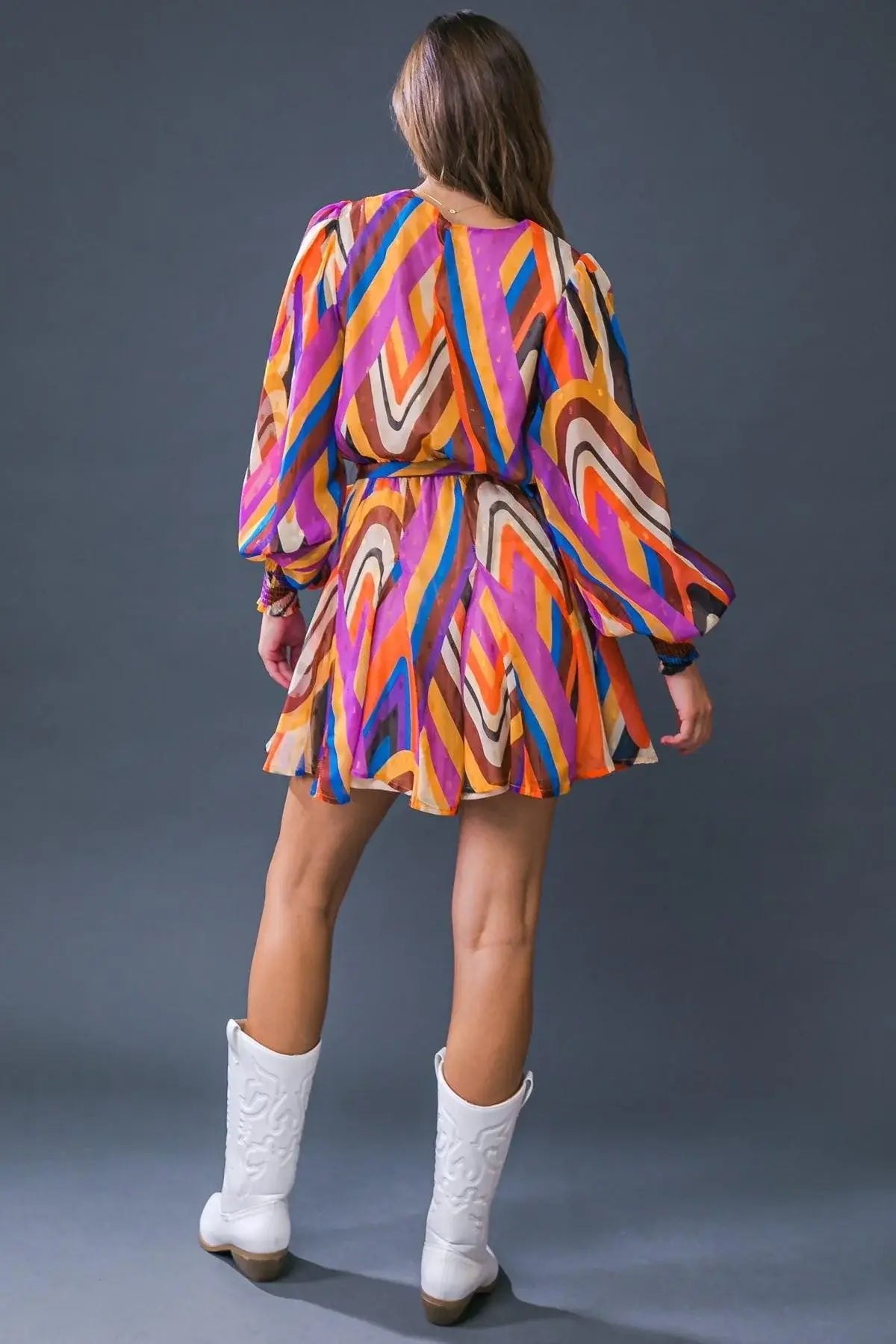 PALOMA PARTY WOVEN MINI DRESS - Flying Tomato - Flyclothing LLC