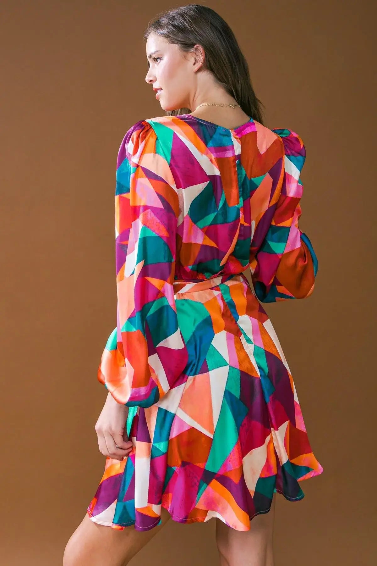 EXCITED FOR THIS WOVEN MINI DRESS - Flying Tomato - Flyclothing LLC
