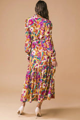 MY EYES ON YOU WOVEN MIDI DRESS - Flying Tomato - Flyclothing LLC