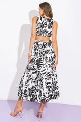 LIVE YOUR TRUTH WOVEN MIDI DRESS - Flying Tomato - Flyclothing LLC