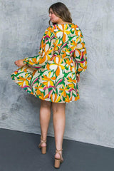 DARING HEART WOVEN MINI DRESS - Flying Tomato - Flyclothing LLC