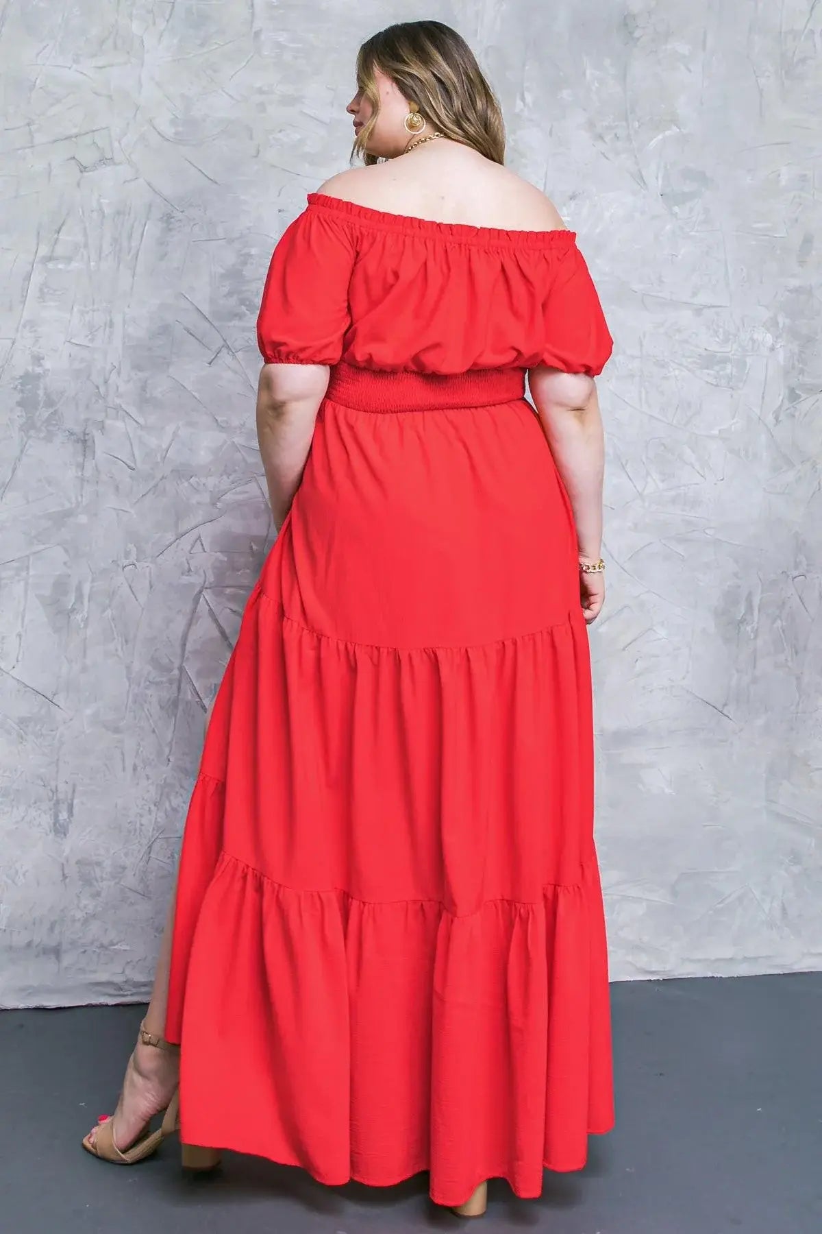 OUT IN THE COUNTRY WOVEN MAXI DRESS - Flying Tomato - Flyclothing LLC