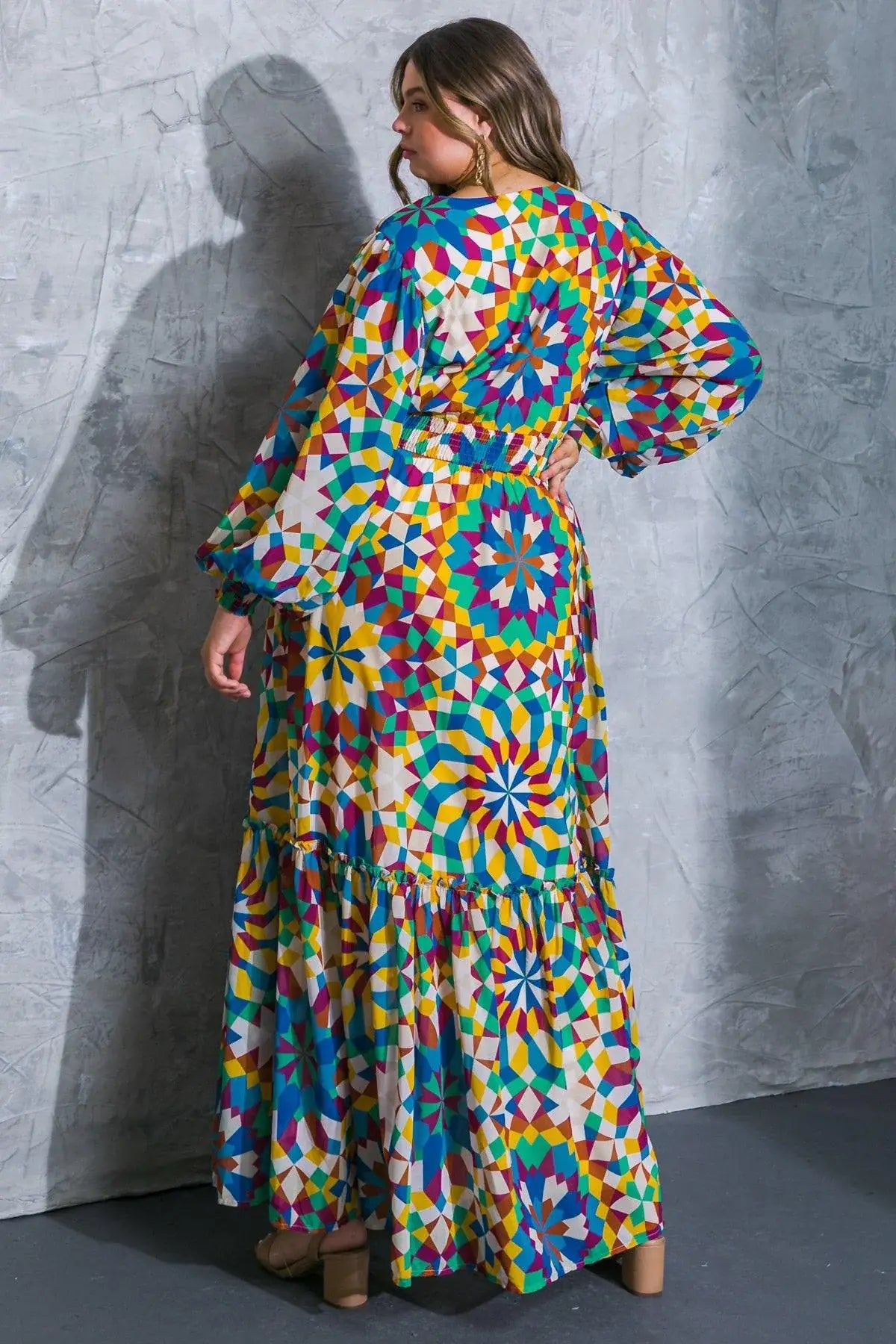 EVERYTHING I LOVE WOVEN MAXI DRESS - Flying Tomato - Flyclothing LLC