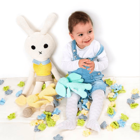 Big friend rabbit - bebemoss.com - Flyclothing LLC