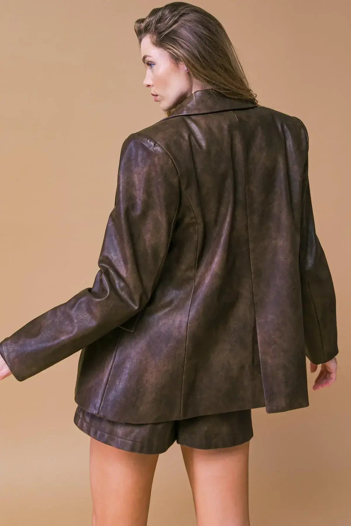 EXCEPTIONAL LOOK FAUX BLAZER - Flying Tomato - Flyclothing LLC