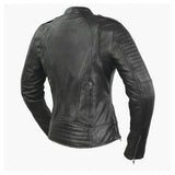 Biker - Women's Motorcycle Leather Jacket - First Manufacturing Company - Flyclothing LLC