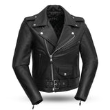 Bikerlicious - Women's Motorcycle Leather Jacket - First Manufacturing Company - Flyclothing LLC