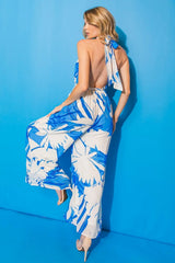 HERE FOR THE VACATION WOVEN JUMPSUIT - Flying Tomato - Flyclothing LLC