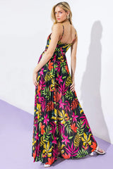 BLOSSOMING WITH JOY WOVEN JUMPSUIT - Flying Tomato - Flyclothing LLC